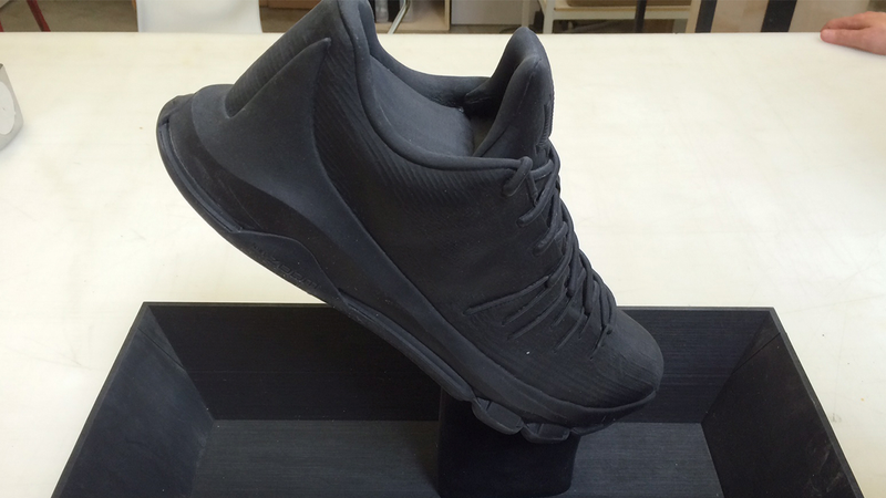 Illustration for article titled An Amazing Ferrofluid Display Brings Nike's New Sneakers To Life